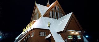 Vigslar i Kiruna kyrka i mitten av februari