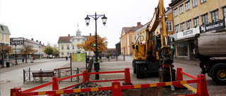 Torget i Vimmerby stängs av för trafik