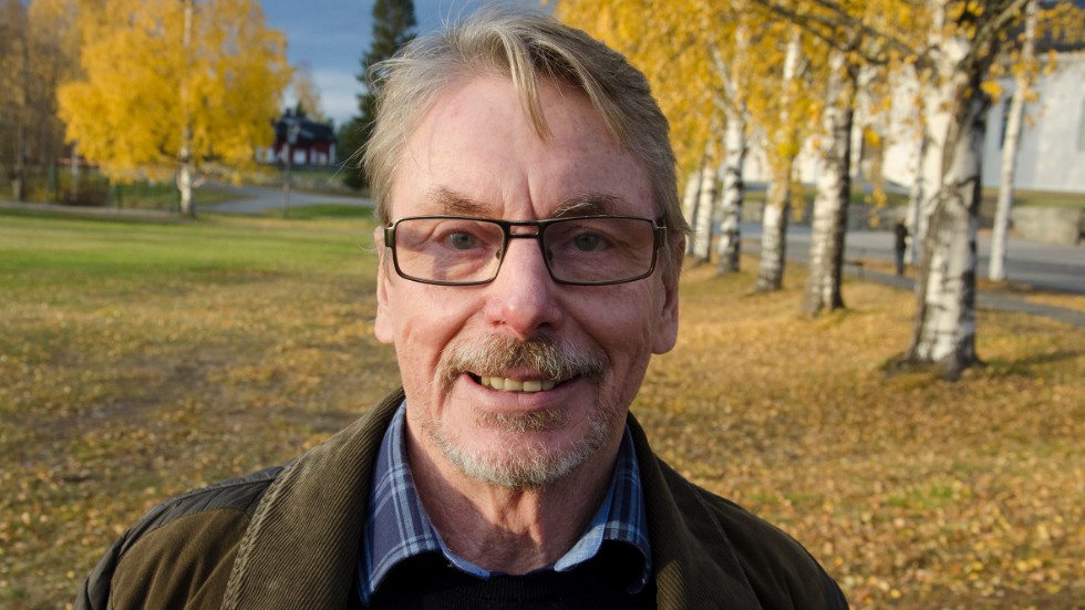 Bosse Strömbäck, gruppledare för vänsterpartiet i Boden.