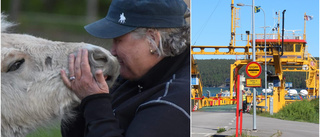 Marie-Louise är trött på att färjan inte fungerar