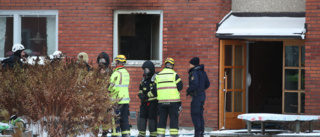 Man död i brand i Umeå