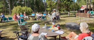 PRO Visby trivdes vid Högklintsstugan