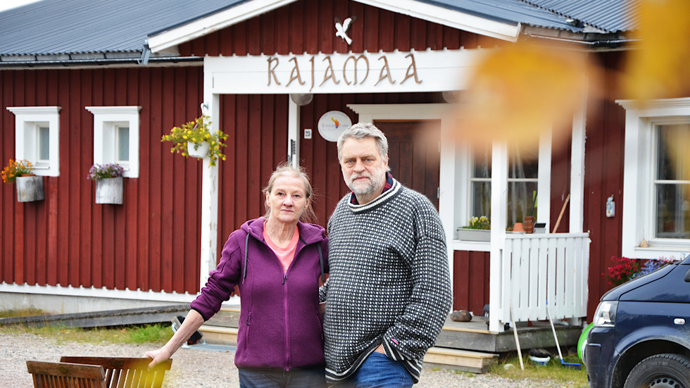Kaisu och Lars Malmström har sedan 1986 drivit anläggningen Rajamaa.