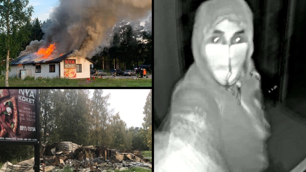 Tingsrätten finner det bevisat att 28-åringen är den som anlade branden på restaurang Nya köket på Djupviken i somras. Mannen döms till tre års fängelse för mordbrand.