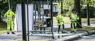 Kraftigt ökad skadegörelse mot det offentliga