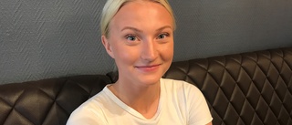 Frida Elofsson på väg till LFC