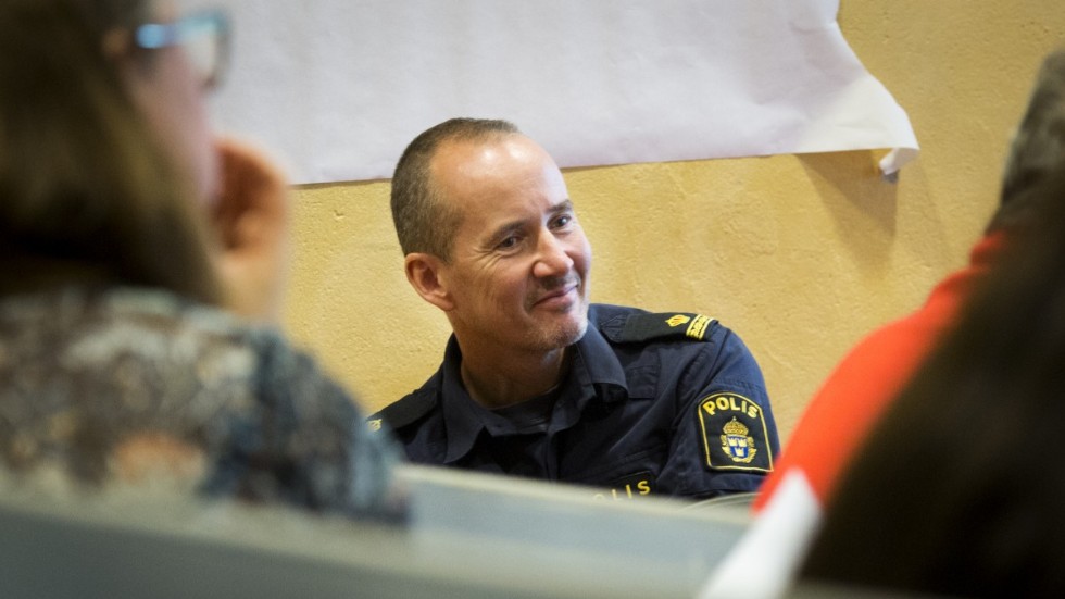 Kommunpolis Conny Johansson.