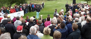 Annika bjöd storpubliken på golfgodis