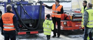 Jorden runt på sex minuter på Luleå airport