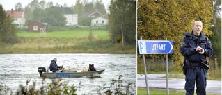 Polisen sökte på holmen i höstas