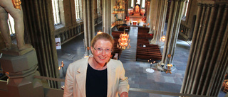 Ovan men njutbar orgel i Domkyrkan