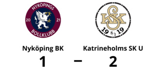 Katrineholms SK U vann borta mot Nyköping BK