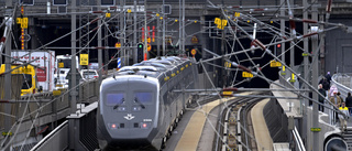 Förseningar efter tågstopp i Stockholm