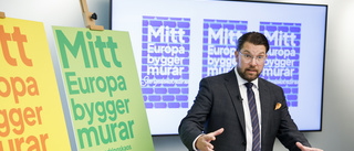 SD:s valparoll presenterad: "Mitt Europa bygger murar"