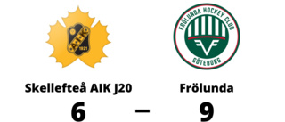 Seger för Frölunda - steg åt rätt håll mot Skellefteå AIK J20