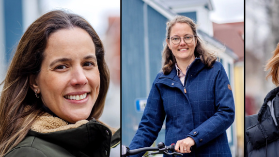 Anna, Janine och Maria har nyckelroller i stålverksbygget