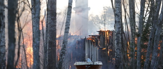 Tre döda i villabrand i Västergötland