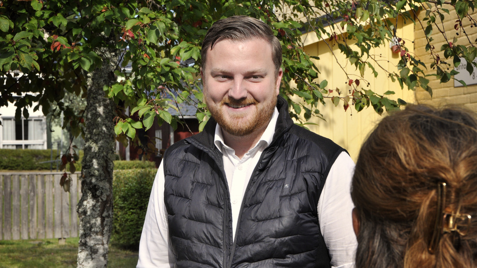 Fabian Sjöberg (M), kommunalråd, vill att det ska vara enkelt att förverkliga goda idéer.