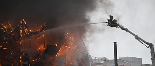 Man saknas efter storbrand på Liseberg