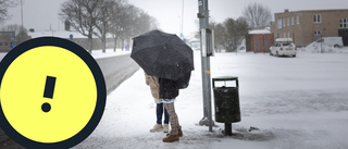 SMHI varnar för snöfall       