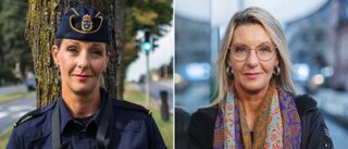 Hon är Gottsundapolisen som satsar på SD-karriär