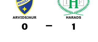 Arvidsjaur föll med 0-1 mot Harads