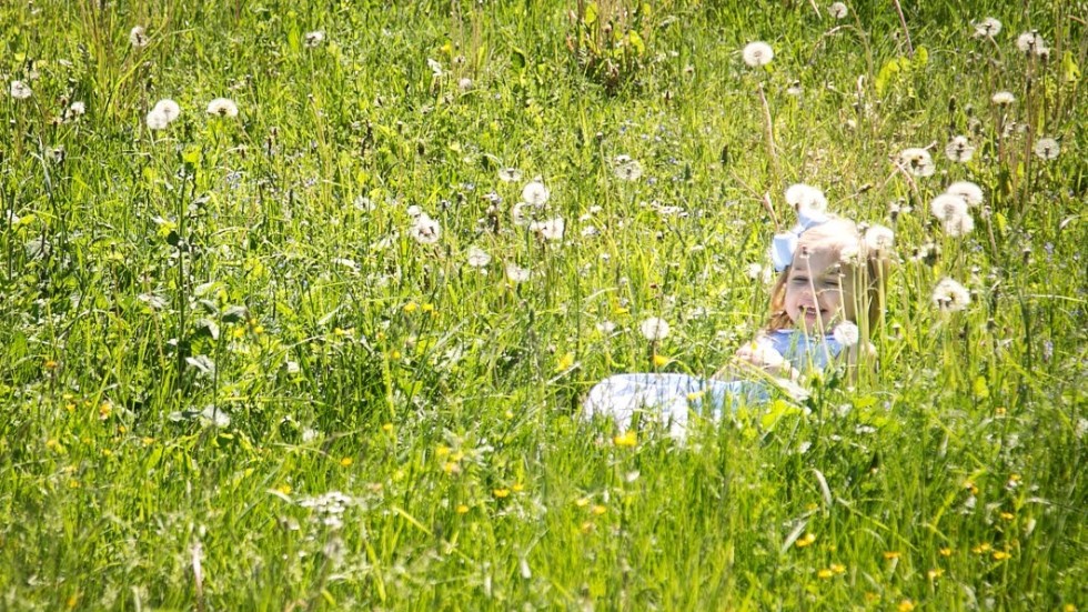 Prinsessan Leonore hade roligt i det gröna.