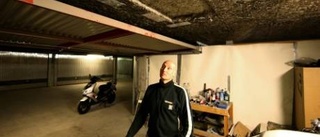 Garagetaket föll ner på Patriks bil - men Gotlandshem vägrar betala för skadorna