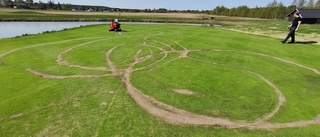 Vandalisering på golfbanan – kan senarelägga öppnandet: "Enormt besviken – det är svårt att förstå att någon tycker det är kul"