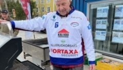 Kalix Bandy och PRO Kalix grillade burgare