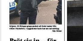 "Har aldrig varit så rädd i hela mitt liv"