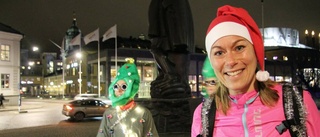 Joggande granar spred julstämning i Norrköping