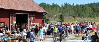 Lyckad auktion och loppis på Kärra Storgård