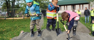 Nu börjar bygget av den nya förskolan