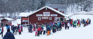 Premiäråkt i Valbacken