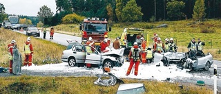 Västerviksbo omkom vid trafikolycka