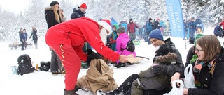 Hundratals vallfärdade till luciakaffe