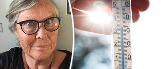 Hon satt fast på tåget: "Svetten rann"