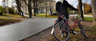 Uppsala lever inte upp till cykelambitionerna