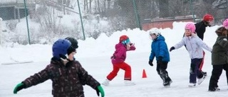 Barn i Lagga fick besök av Bandykul