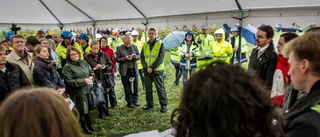 Första spadtaget för universitetets nya miljonbygge