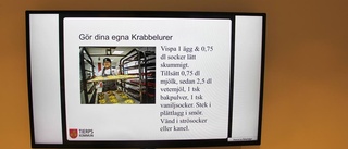 Fröplantering och krabelurer på Kvarnbacken