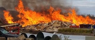 Brand i industriområde