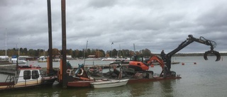 Tung börda lämnar Östhammars hamn