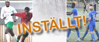 Snöstormen stoppar flertalet fotbollsmatcher – seriepremiären skjuts upp: ”Även läger ställs in”