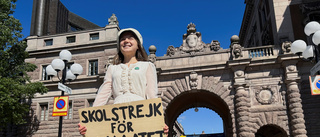 Greta Thunberg slutar med skolstrejker