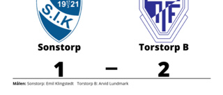 Torstorp B vann borta mot Sonstorp