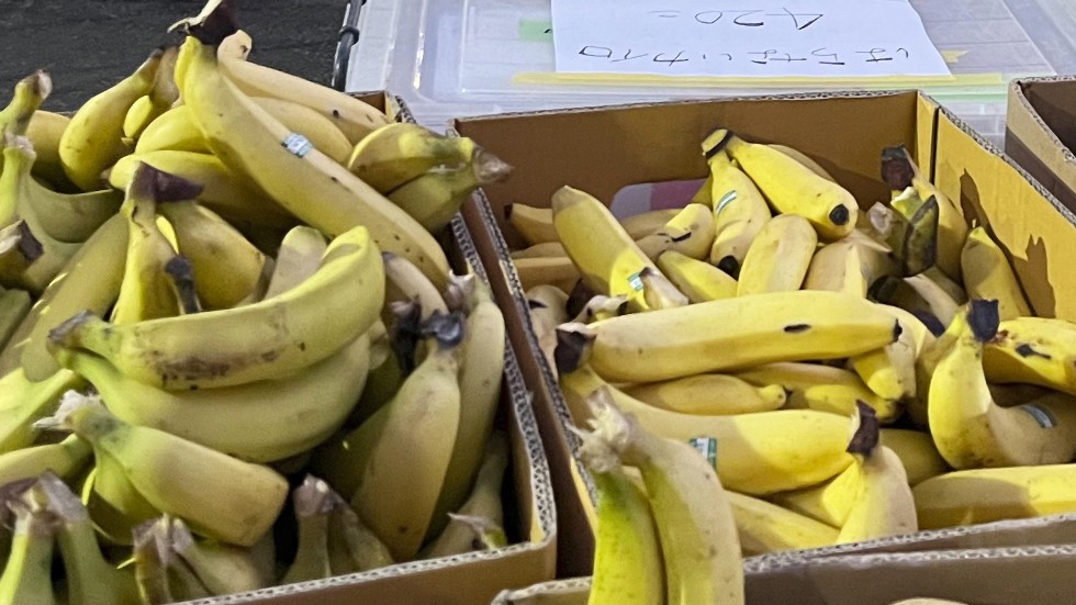 Nästan tre ton kokain hittades i en last bananer. Arkivbild.