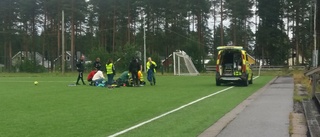 PIF-förvärv lämnade match i ambulans