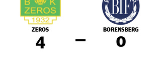 Borensberg förlorade borta mot Zeros